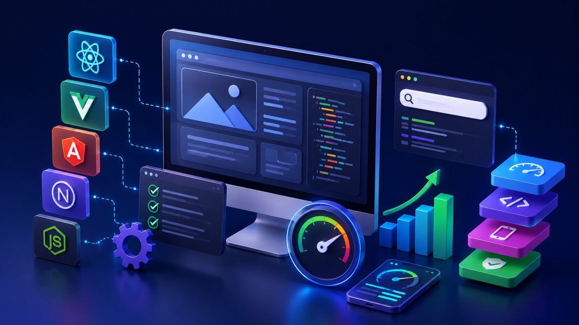 How to Choose the Right Website Framework for SEO and Speed in 2026